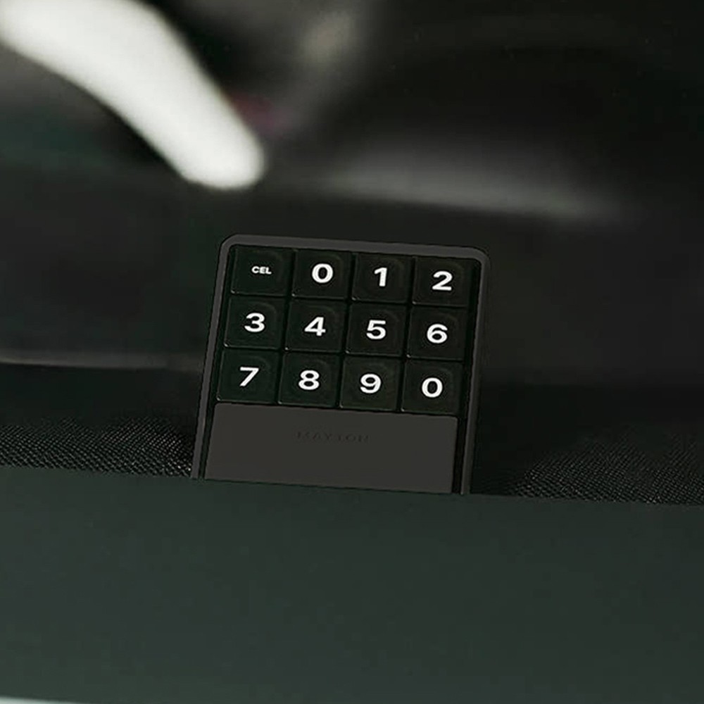 메이튼 차량용 대쉬보드 안심번호 노드N 주차번호판, 1개, 블랙 28,000원