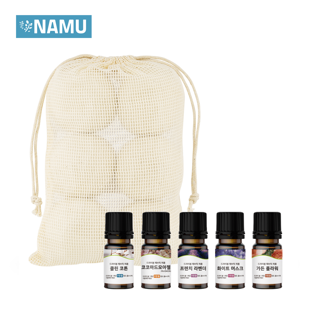 NAMU 천연 건조기 드라이 세탁볼 6개입 프리미엄 뉴질랜드 양모 건조 먼지 제거 볼 오일 선택 15,900원