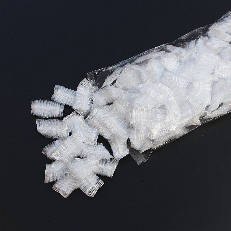 일회용 귀 커버 미용실 염색용 비닐 귀마개 이어캡, 300개, 투명 5,650원