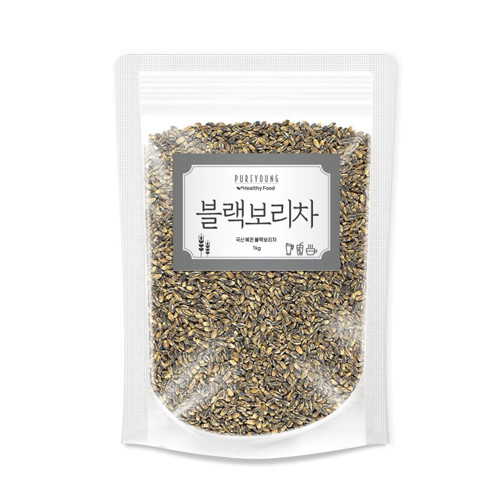 퓨어영 볶은 블랙보리차 검정보리차 1kg 13,900원