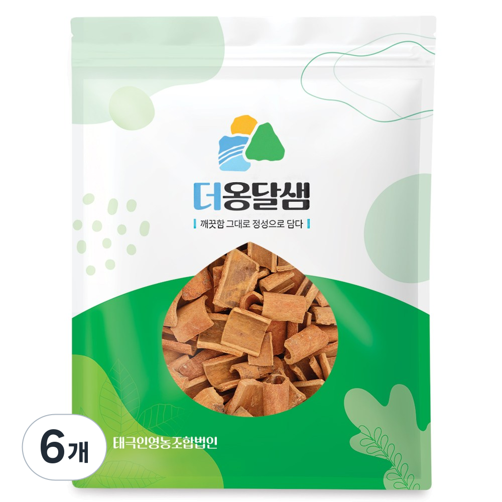 더옹달샘 껍질제거 계피 500g 고급 YB3 거피 육계, 500g, 6개, 1개입 52,800원