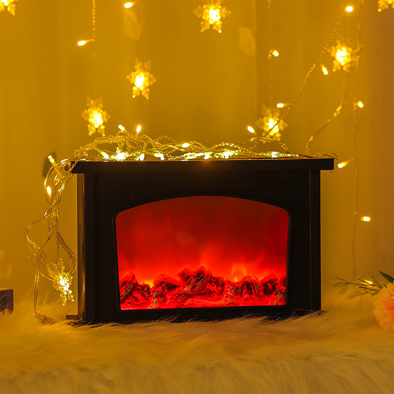 루카스 불타는 불멍 LED캠핑 무드등 인테리어조명, 1개, 벽난로 18,200원