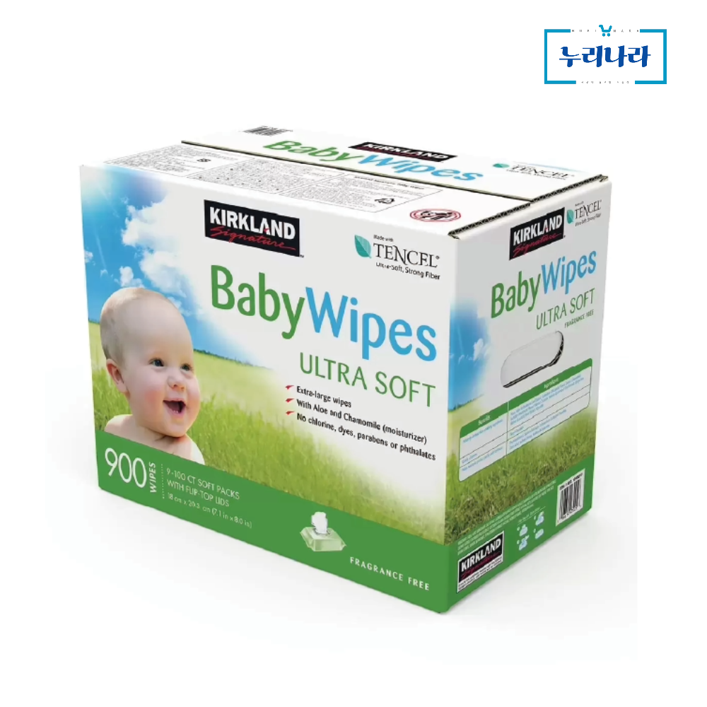 코스트코 커클랜드 시그니처 유아용 물티슈 100매 9팩 54,840원