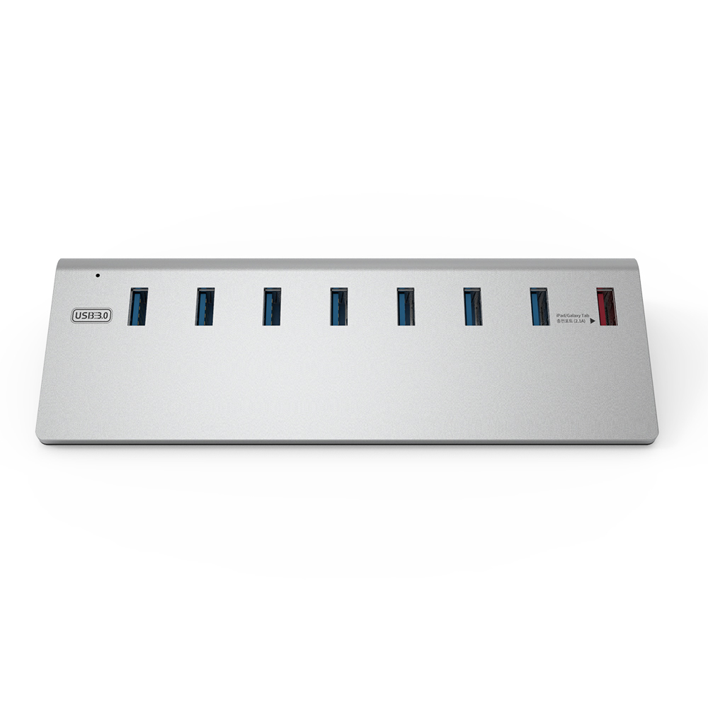 넥스트유 이지넷유비쿼터스 USB3.0 알루미늄 8포트 스탠드형 유전원 USB허브 NEXT-319U3, USB 8포트-<NEXT-319U3>, 1개 33,000원