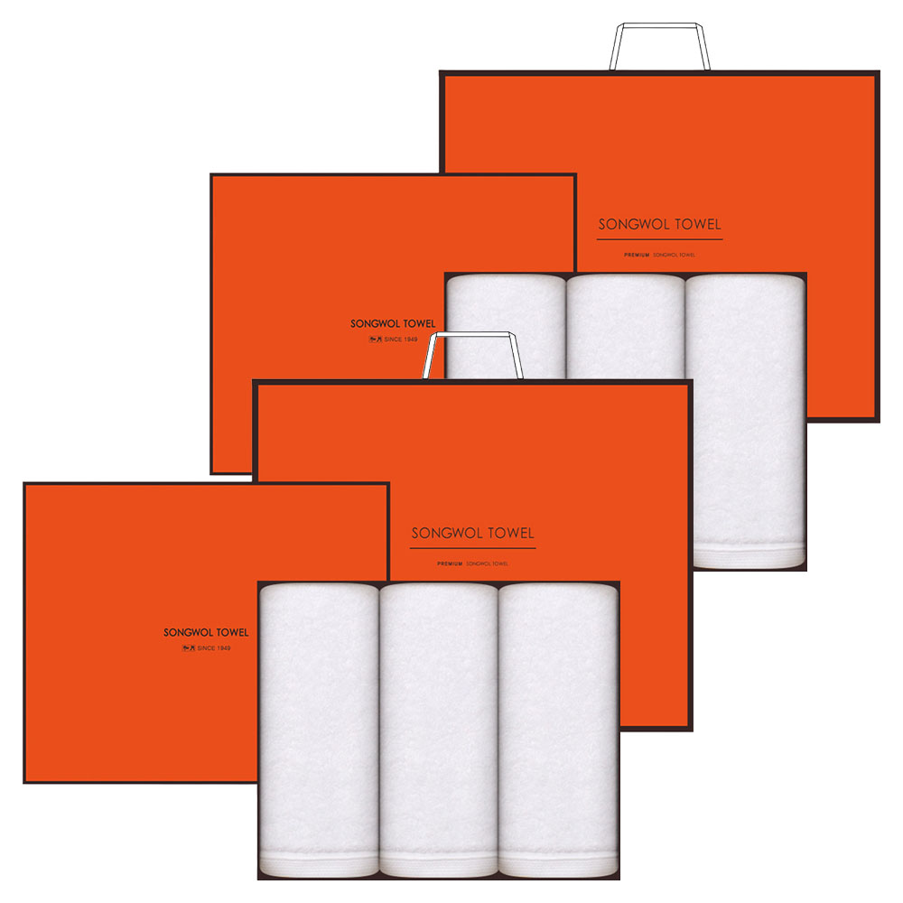 송월타월 포인트40 200g 40수 코마사 3p + 쇼핑백 33,000원