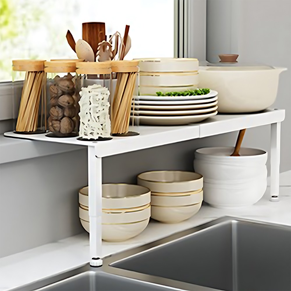 홈비 공간활용 높이넓이 모두조절 주방 싱크대 공간활용 창틀 선반 14,800원