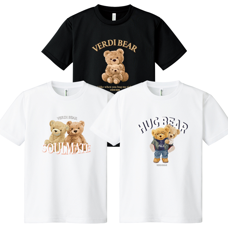 [곰돌이 스포츠] 1+1+1 쿨론 반팔 티셔츠 여성 남자 반팔티 3장 19,800원