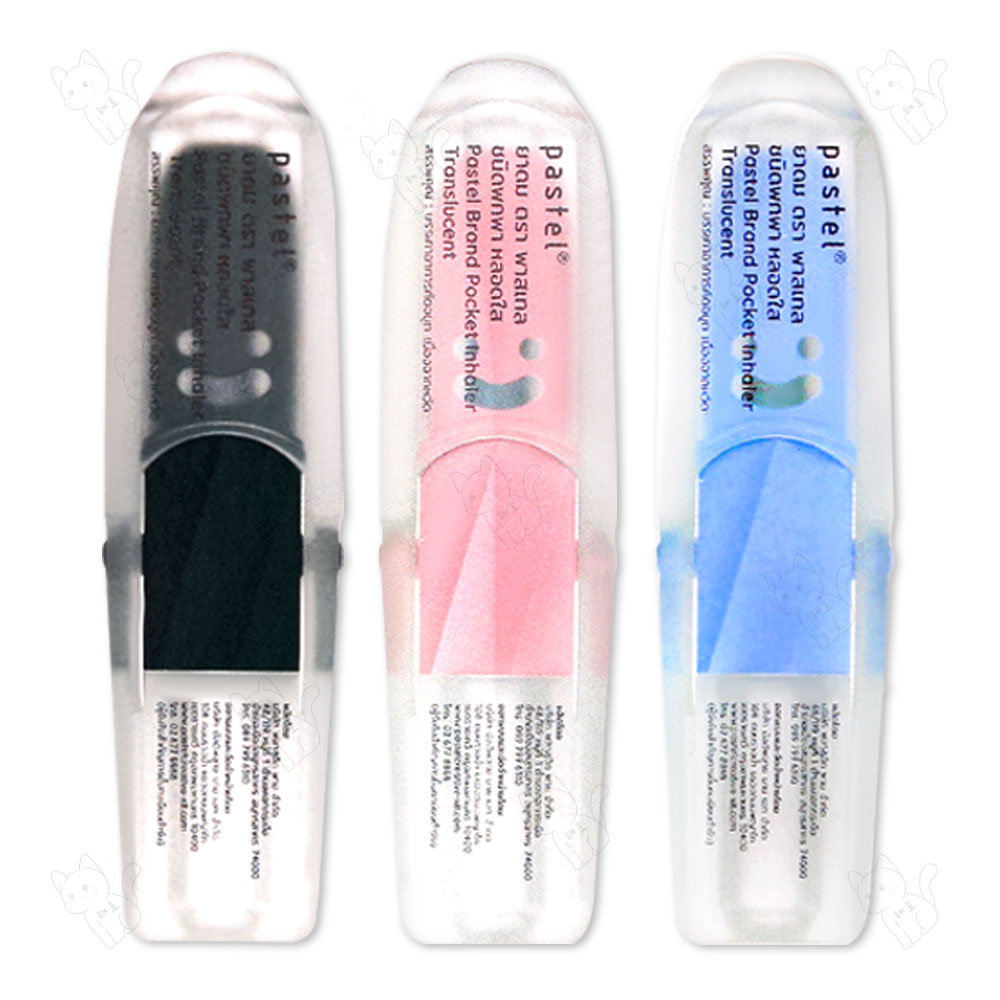 파스텔 야돔 포켓 인헤일러 투명 3종 10,900원