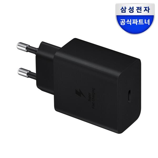 아트박스/삼성전자 삼성 정품 45W C타입 초고속 갤럭시 절전형 GaN 충전기, 1개 39,180원