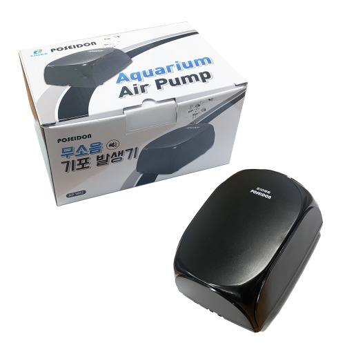 (호스2m+역류방지기2개) 지드 포세이돈 2구 무소음 기포기 어항 수족관 수조 산소발생기 산소기 35,000원