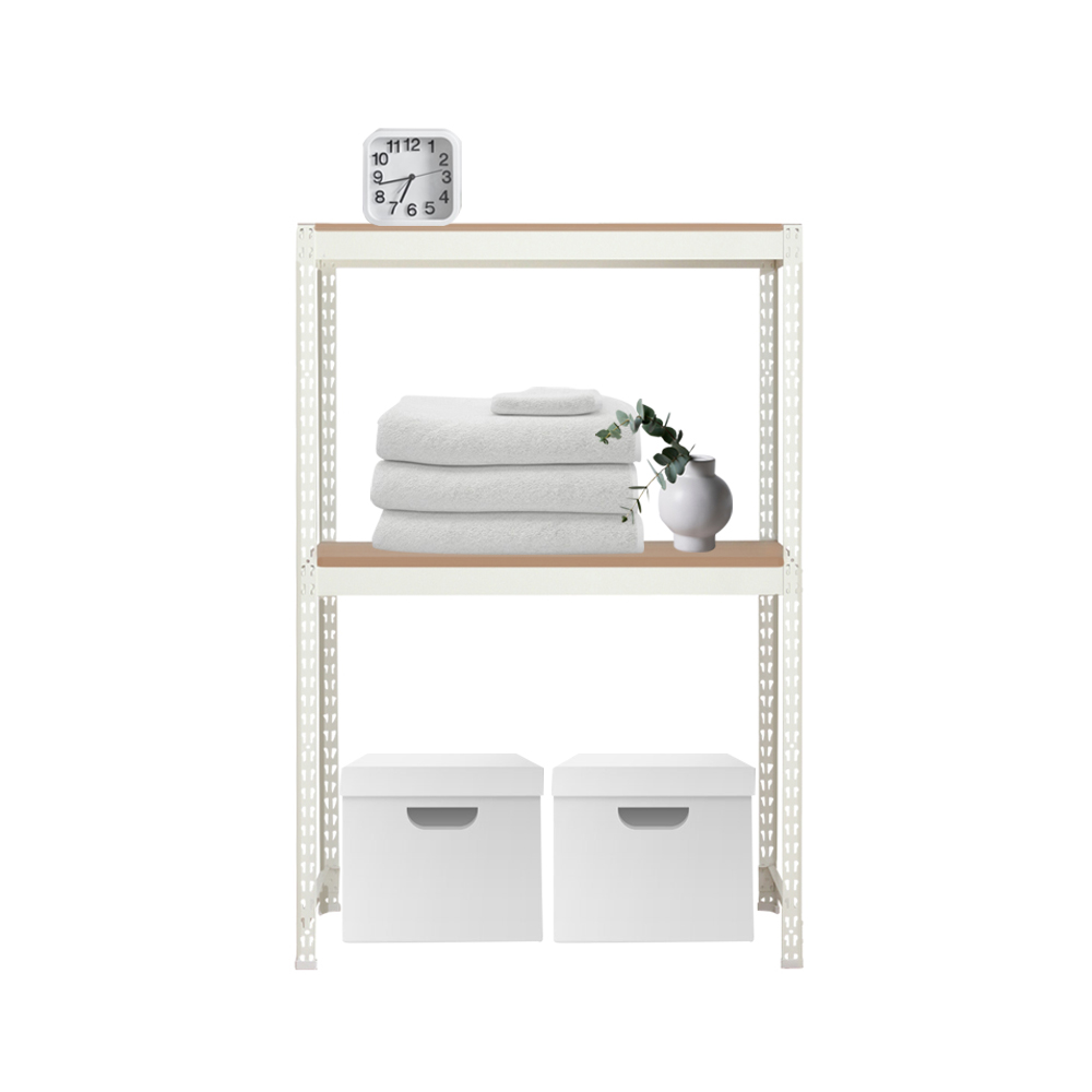 피피랙 미니 선반 수납 다용도실 무타공 앵글 철제 조립식 수납장 렉 가로 800mm, 1개, 화이트 160,820원