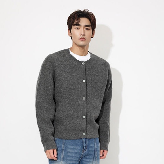 해리슨 남성용 에센셜 니트 크롭 가디건 HA-1048 THE1031 49,800원