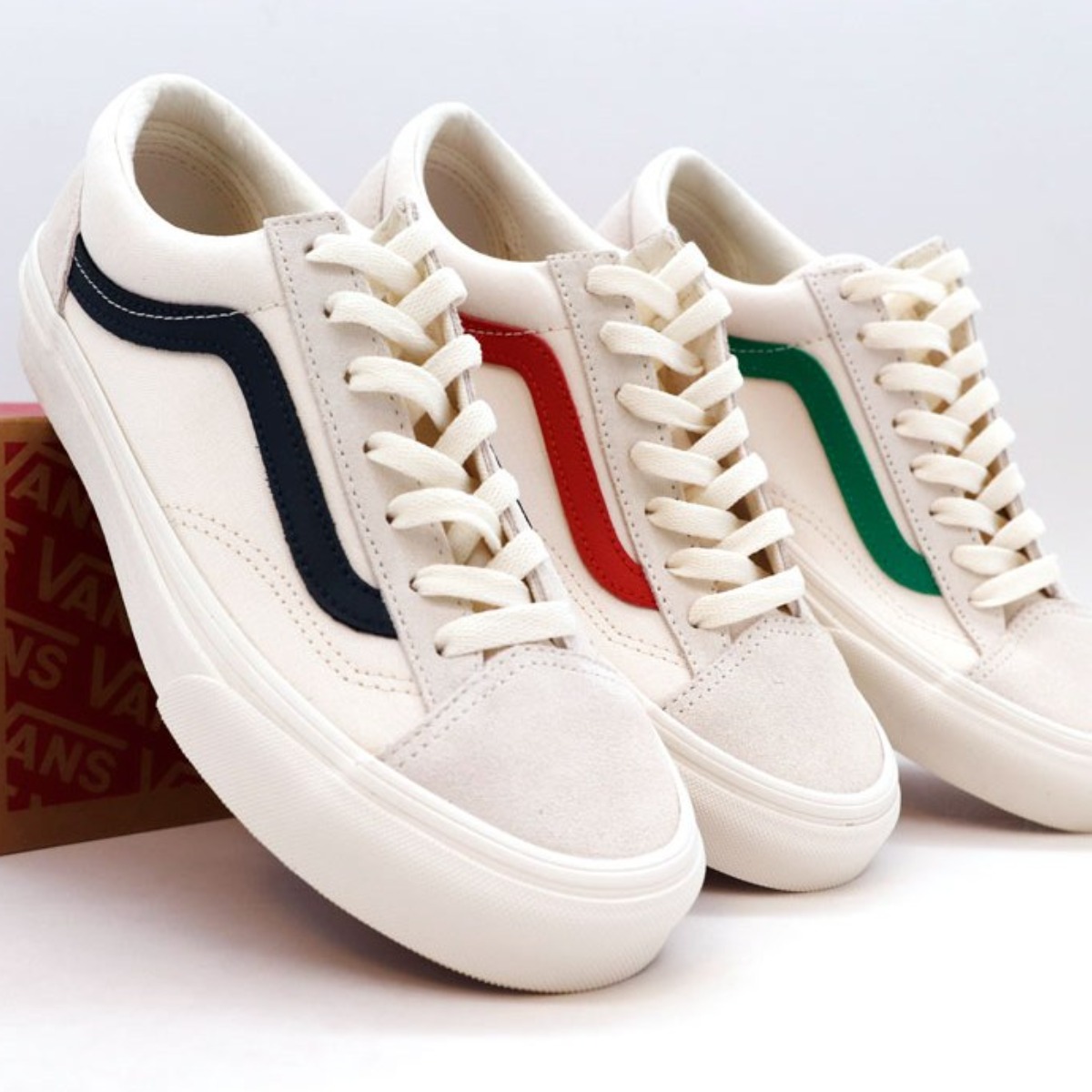 반스 스타일36 레드 그린 네이비 (국내매장판) 89,000원