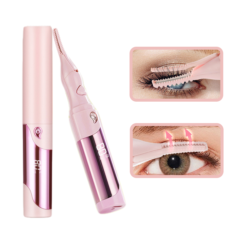 KIBOER 집게형 속눈썹 고데기 LED 디스플레이 4단계 온도조절 충전식 히팅 뷰러 10,250원