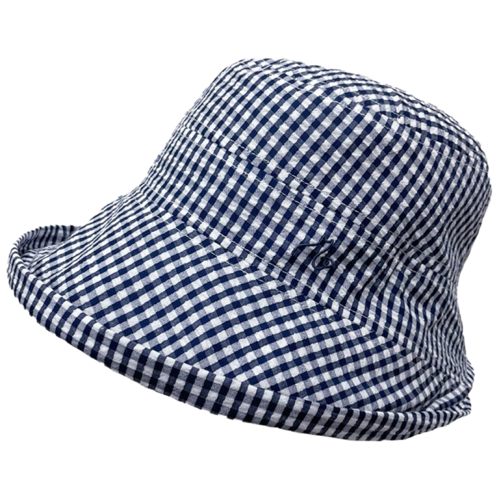 [빅토리아] 리플지지미 체크벙거지 중년 여름모자 버킷햇 햇빛가리개 28,040원