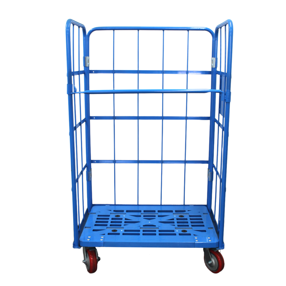 제이와이컴퍼니 플라스틱 밑판 롤테이너 파렛트 롤카트 소형, 1개 230,000원