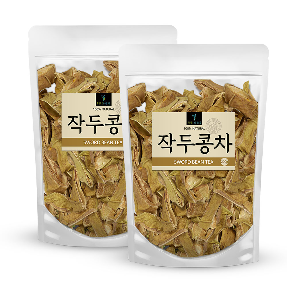 퓨어영 국산 볶은 작두콩차 200g, 200g, 1개입, 2개 18,690원