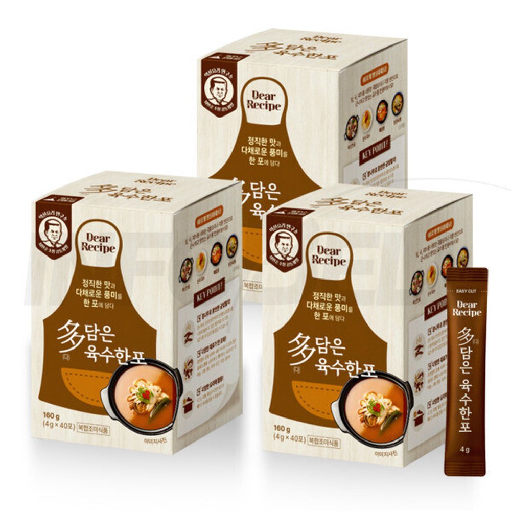 다담은 육수한포4g 120개, 120개, 4g 39,780원