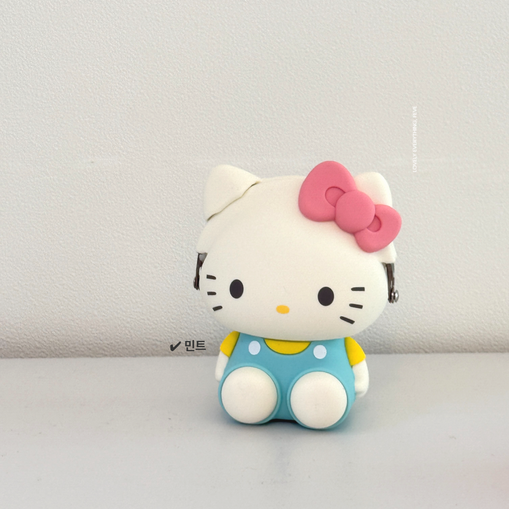 일본정품 헬로키티 3D 실리콘 포치비 파우치 38,900원