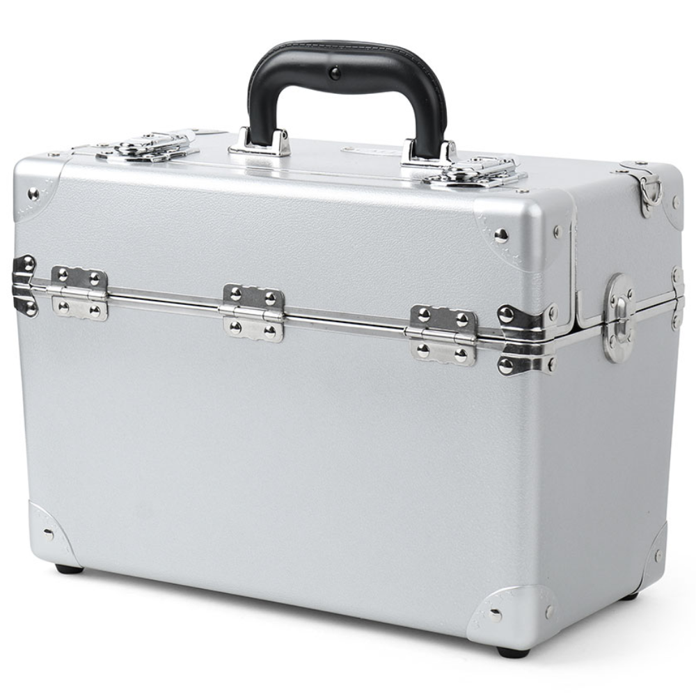 CALLA명품 화장품 정리함1단 고급형 메이크업박스, 1개, 실버 143,000원