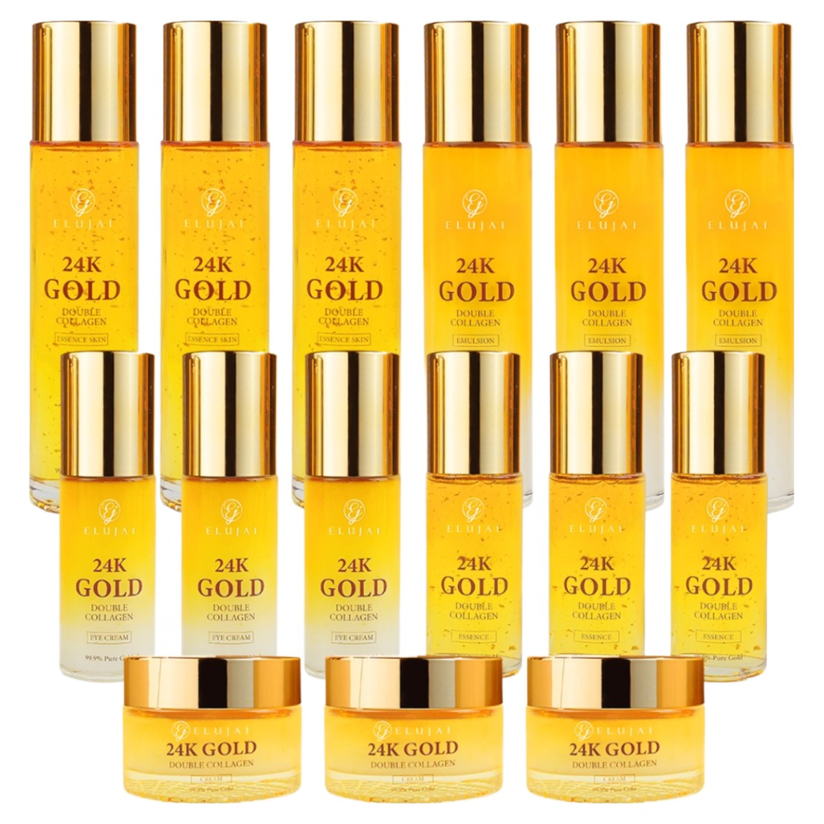 [시즌2] 엘루자이 24K골드 더블 콜라겐 기초 5종, 3세트 53,700원