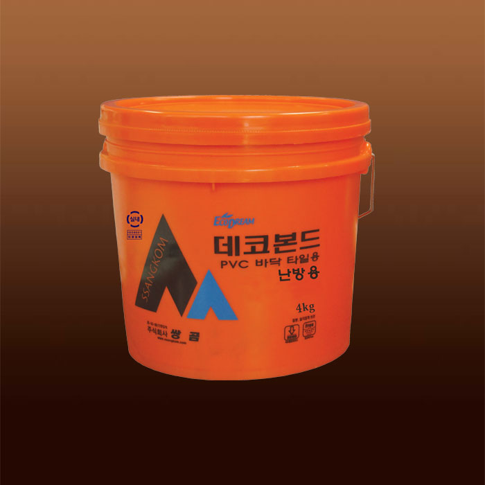 데코타일본드 데코본드 데코타일 4kg 10kg 접착제 바닥시공 난방용 온돌겸용 바닥재 친환경성 쌍곰 17,500원