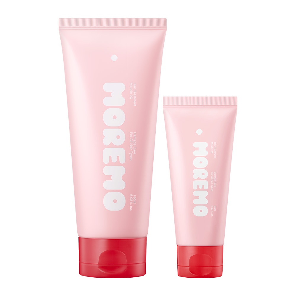 NEW 모레모 극손상 단백질 트리트먼트 미라클 2X 180ml+60ml 14,900원