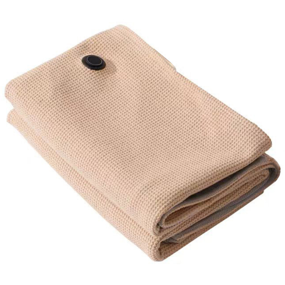 [독일개발] 망토 발열 담요 온열 찜질기 보온 전기 담요 극세사 웨어러블 지퍼 어깨 무릎 이불 사무실 캠핑 차박 1인용 온도조절 28,520원