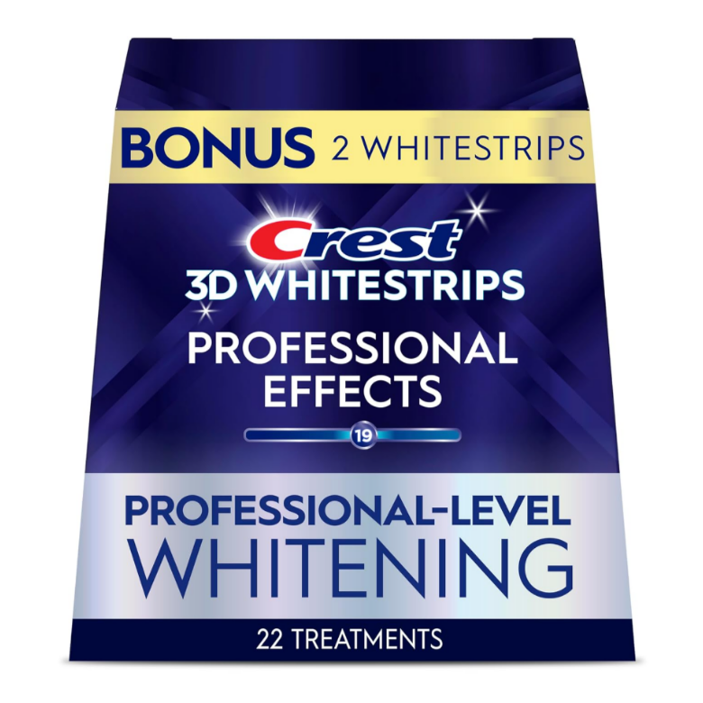 크레스트 3D 화이트 스트립스 레벨20 프로페셔널 치아 미백 키트, 40스트립스 72,500원