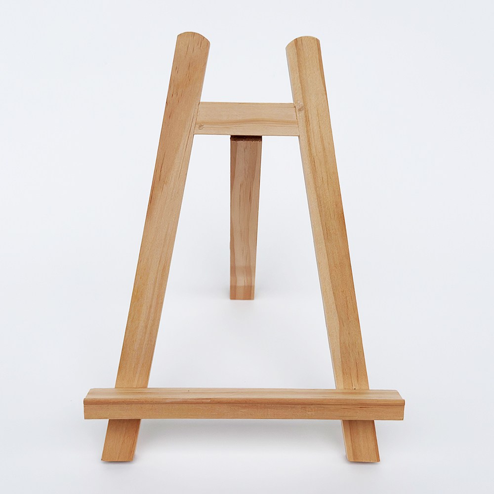 미호코리아 미니 원목 이젤 나무 캔버스 액자 블랙 화이트 보드 6,000원