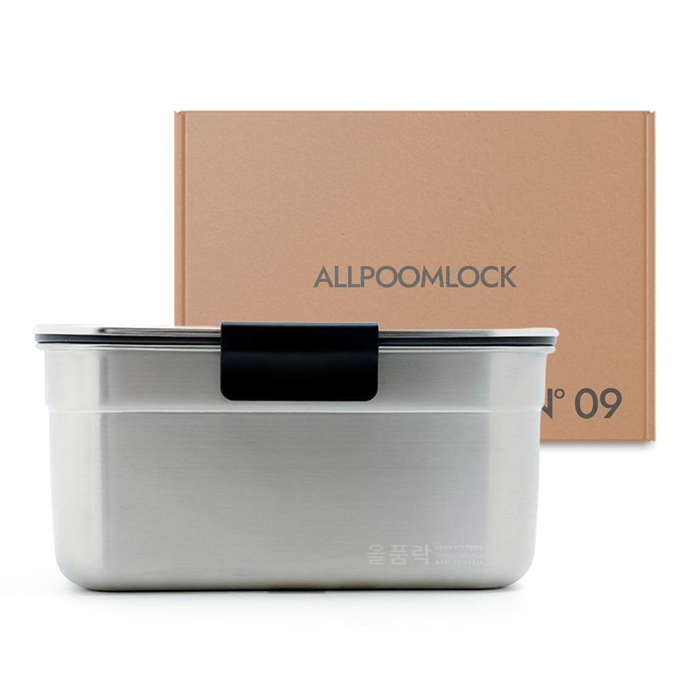 올품락 신개념 직사각 밀폐용기, 1개, 9호 3600ml 38,800원