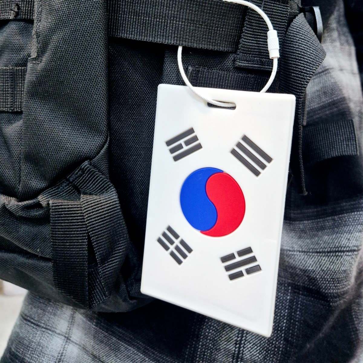 [Lume] 태극기 여행가방 네임택 튼튼한 캐리어 네임택 7,700원