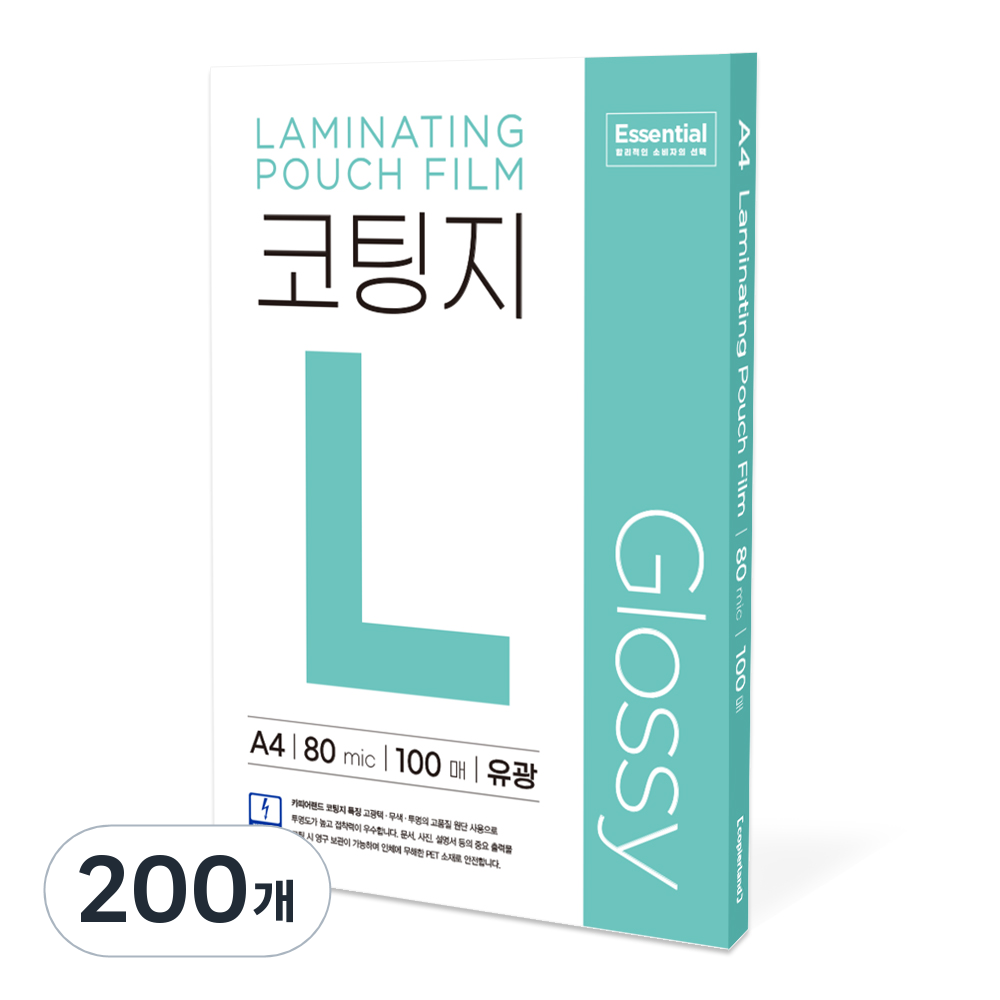 카피어랜드 에센셜 정전기 방지 코팅지 유광 80mic 17,190원