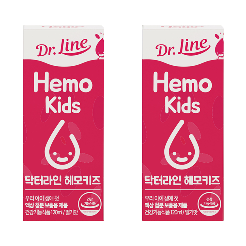닥터라인 헤모키즈 맛있는 딸기맛 유아철분제 57,000원