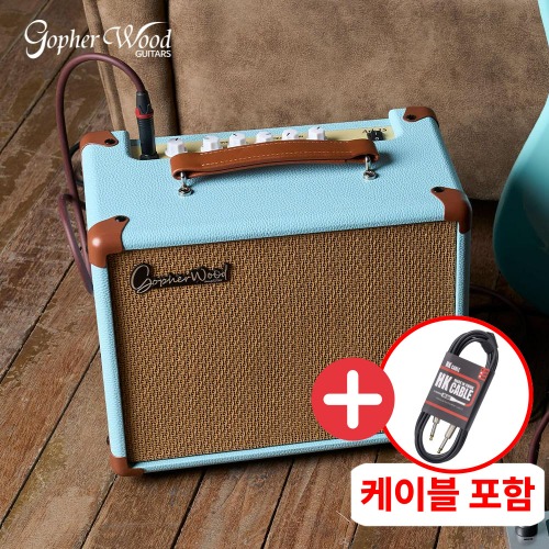 일렉 기타 앰프 고퍼우드 아크15 Ark15 2세대 / 연습용 15W 똘똘이, 1개 77,000원