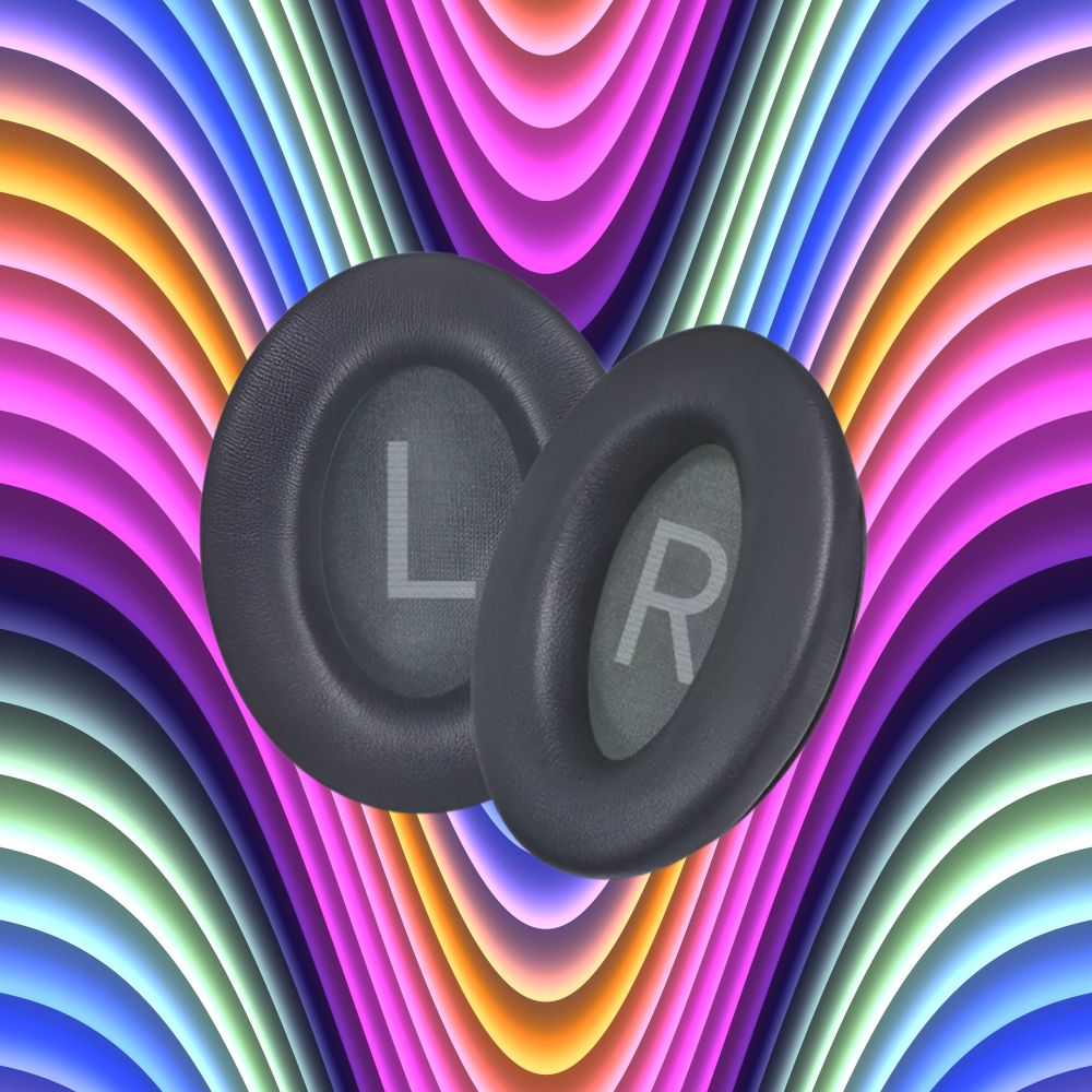 보스 QC45 가죽 이어패드 쿠션 교체용, 블랙, 1개, 레더 12,500원