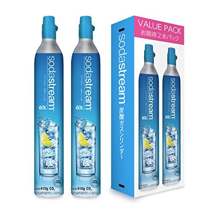 소다스트림 정품 탄산가스 실린더 60L 2개입 세트 96,500원