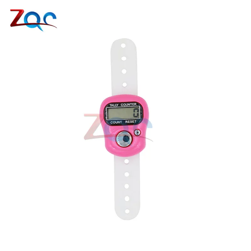 미니 디지털 LCD 전자 손가락 반지 핸드 탈리 카운터 다기능 6 자리 기도 충전식 카운터 클리커 7,500원