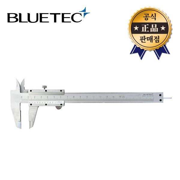 버니어 캘리퍼스 NA530 150 경제형 150mm 노기스 외측 내측 깊이 측정 블루텍 15,400원