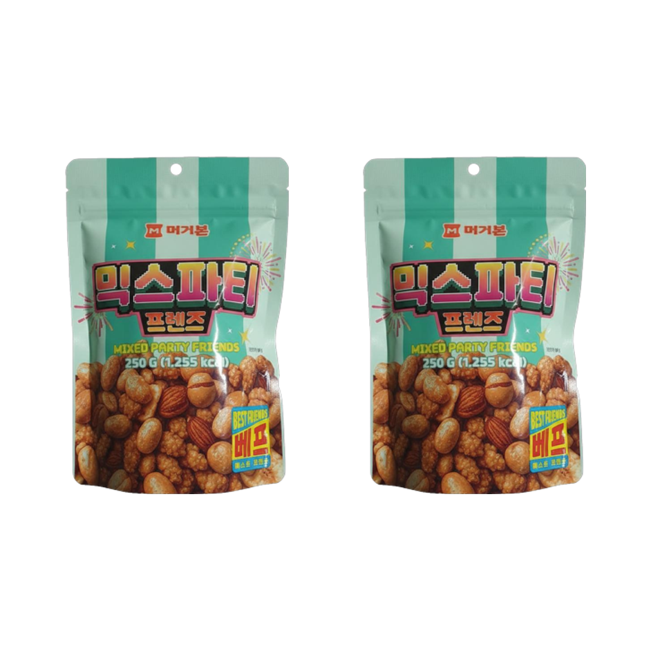 머거본 믹스파티 혼합 견과류 믹스너츠 대용량 머거본 믹스파티 프렌즈 9,100원