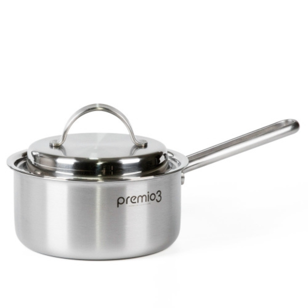 키친아트 프리미오3 인덕션 통3중 스텐304 편수냄비 16cm 33,900원