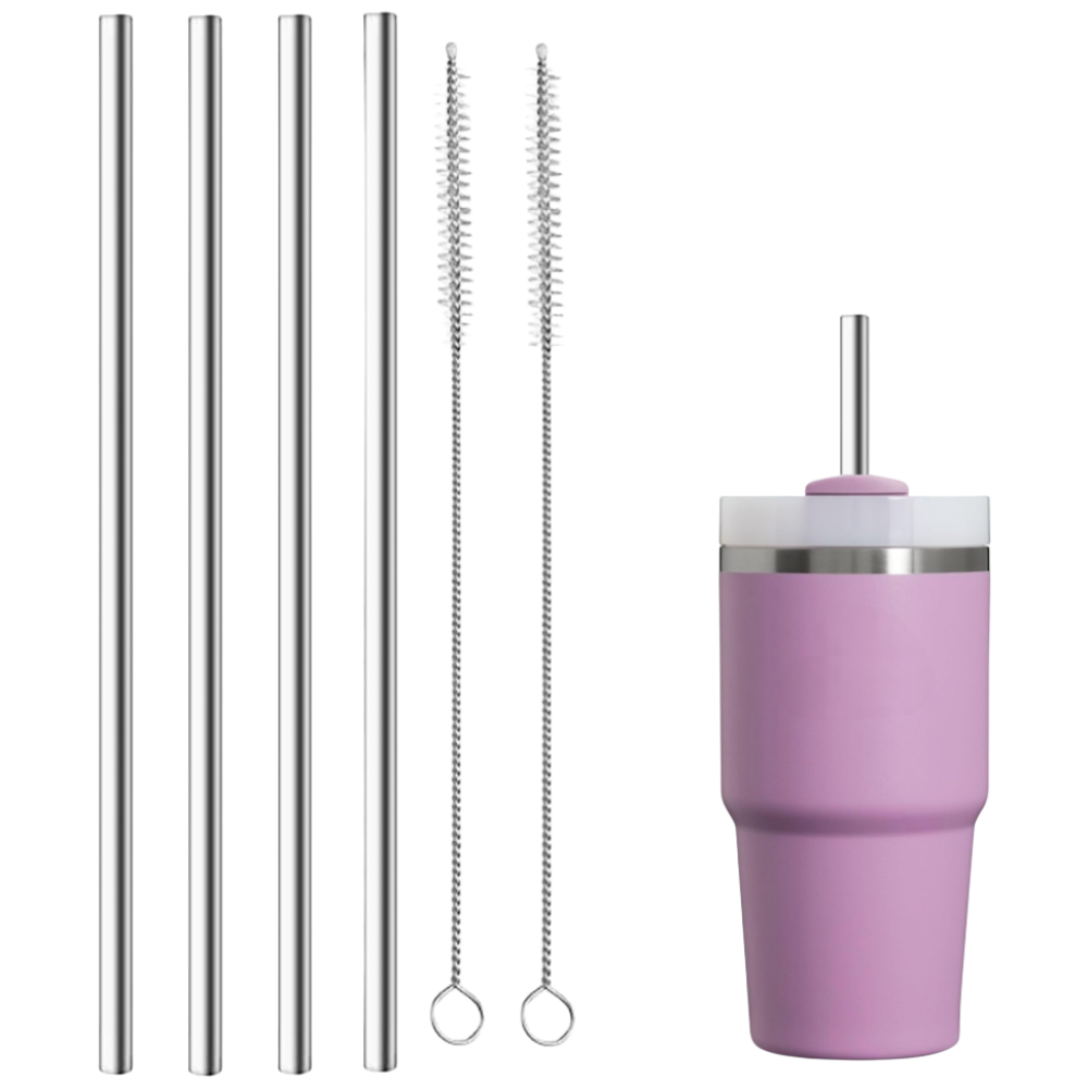 WAP 스탠리 스타벅스 텀블러 591ml 호환 23cm 스테인리스 빨대 세척솔 세트, 1개 5,900원