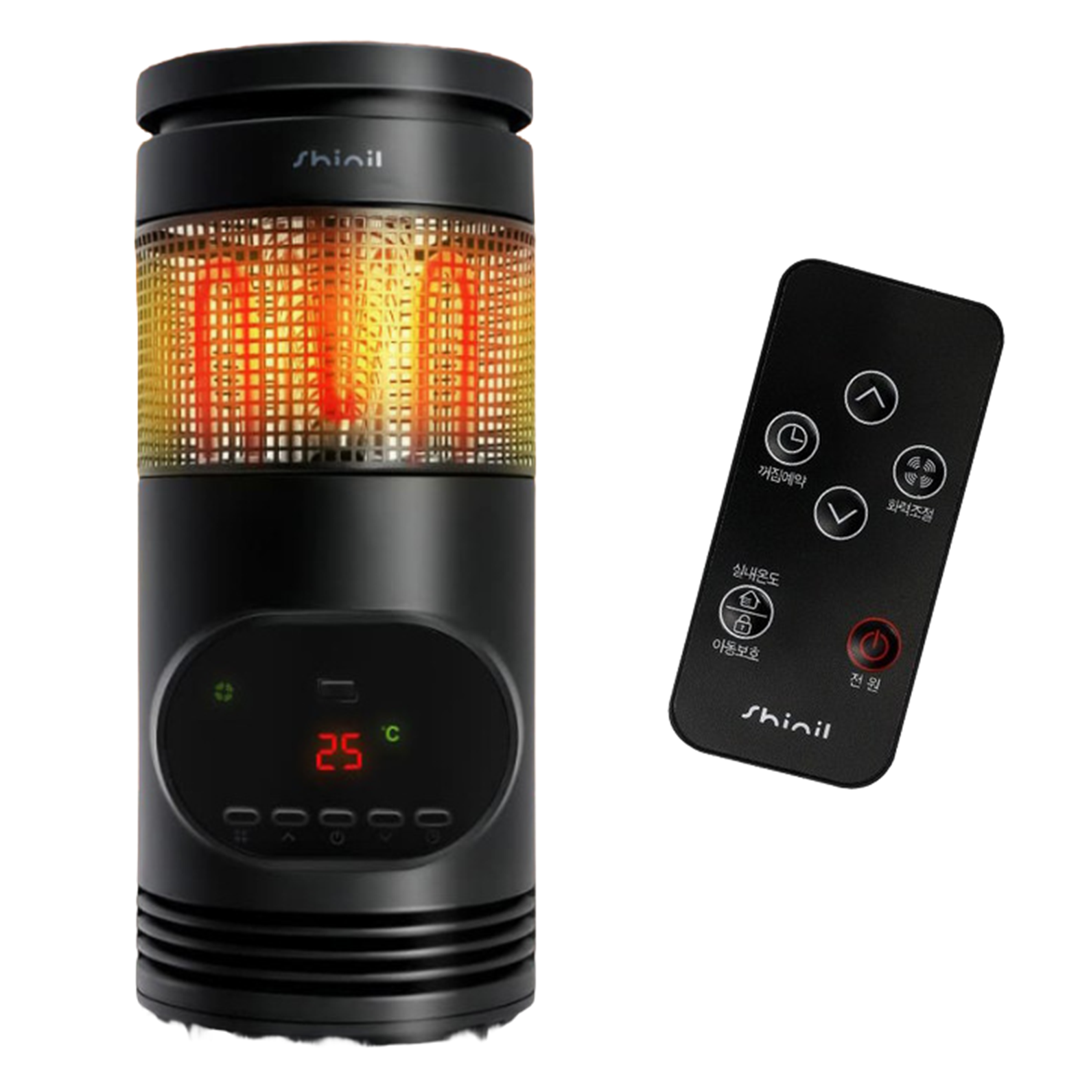 신일 미니 캠핑용 가정용 전기 온풍기 팬히터 온열기 ptc 히터 사무실용 욕실용 난방기 138,990원