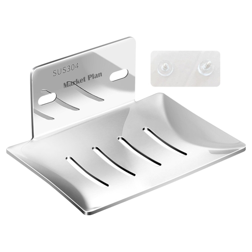 마켓플랜 스텐 무타공 물빠짐 비누 받침대 3,900원