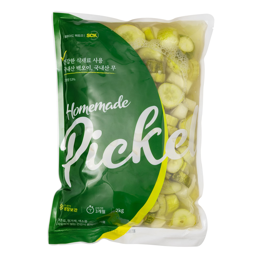 SCK파스타몰_수제피클 2kg/5kg 국내산 백오이 사용! 무 오이 피클 대용량 업소용 피클 35,800원