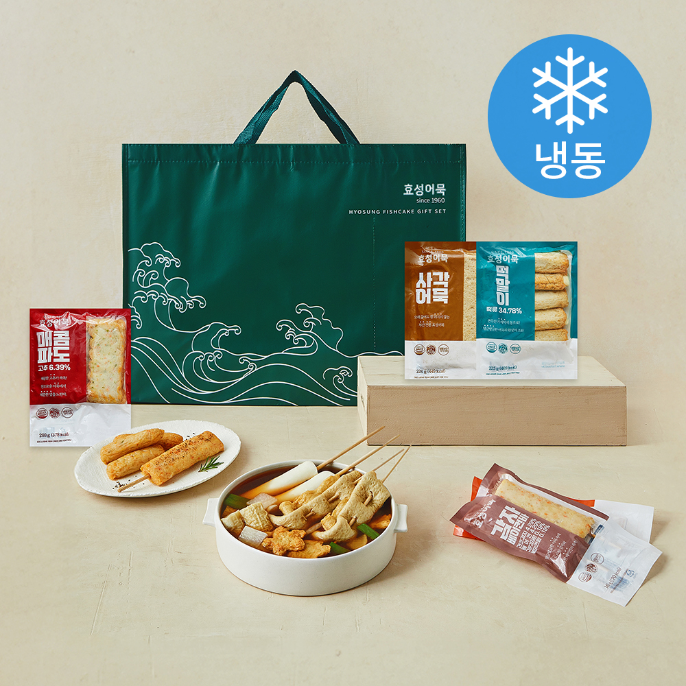 [로켓프레시] 효성어묵 선물세트 2호 2.213kg (냉동), 1세트 53,000원