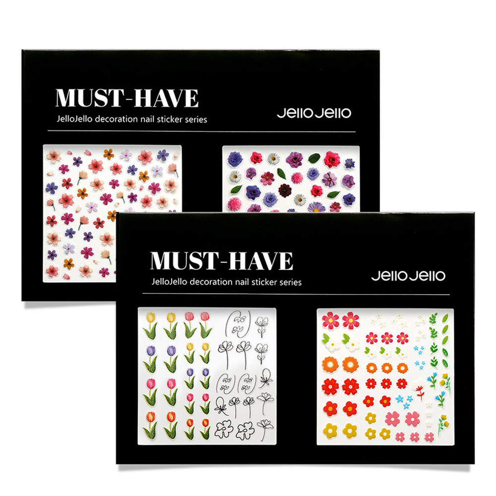 젤로젤로 머스트해브 젤네일 스티커 2종 세트 7,800원