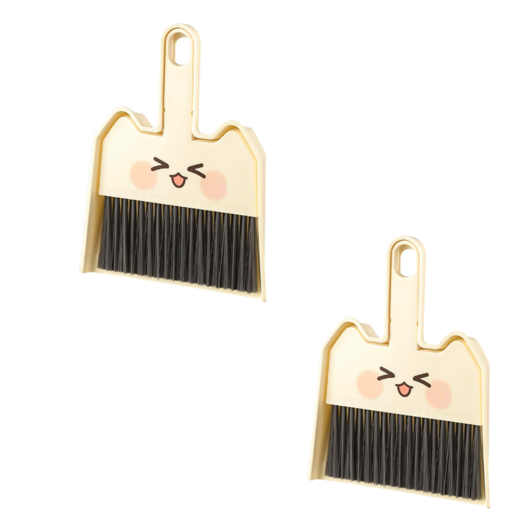 초등 엘로우 미니 솔비 세트 학교 준비물 빗자루 세트2p, 엘로우, 1세트 6,000원