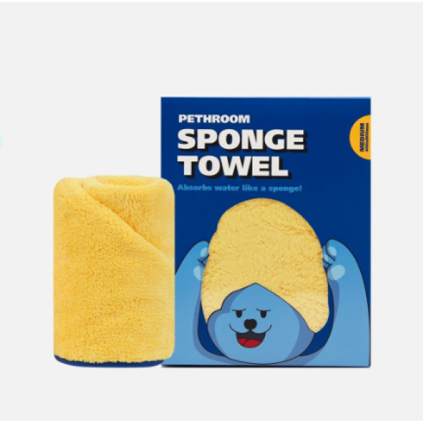 페스룸 반려동물 목욕 초극세사 스펀지 타월 ( S/M/L/매직글러브 ), 옐로우, 1개 27,990원