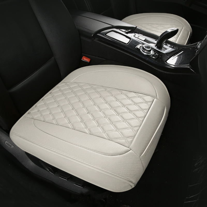 리버폭스 자동차방석 앞좌석 퀼팅타공 가죽방석 준중형 익스텐션 52 x 54 cm, 바닐라베이지, 1개 19,550원